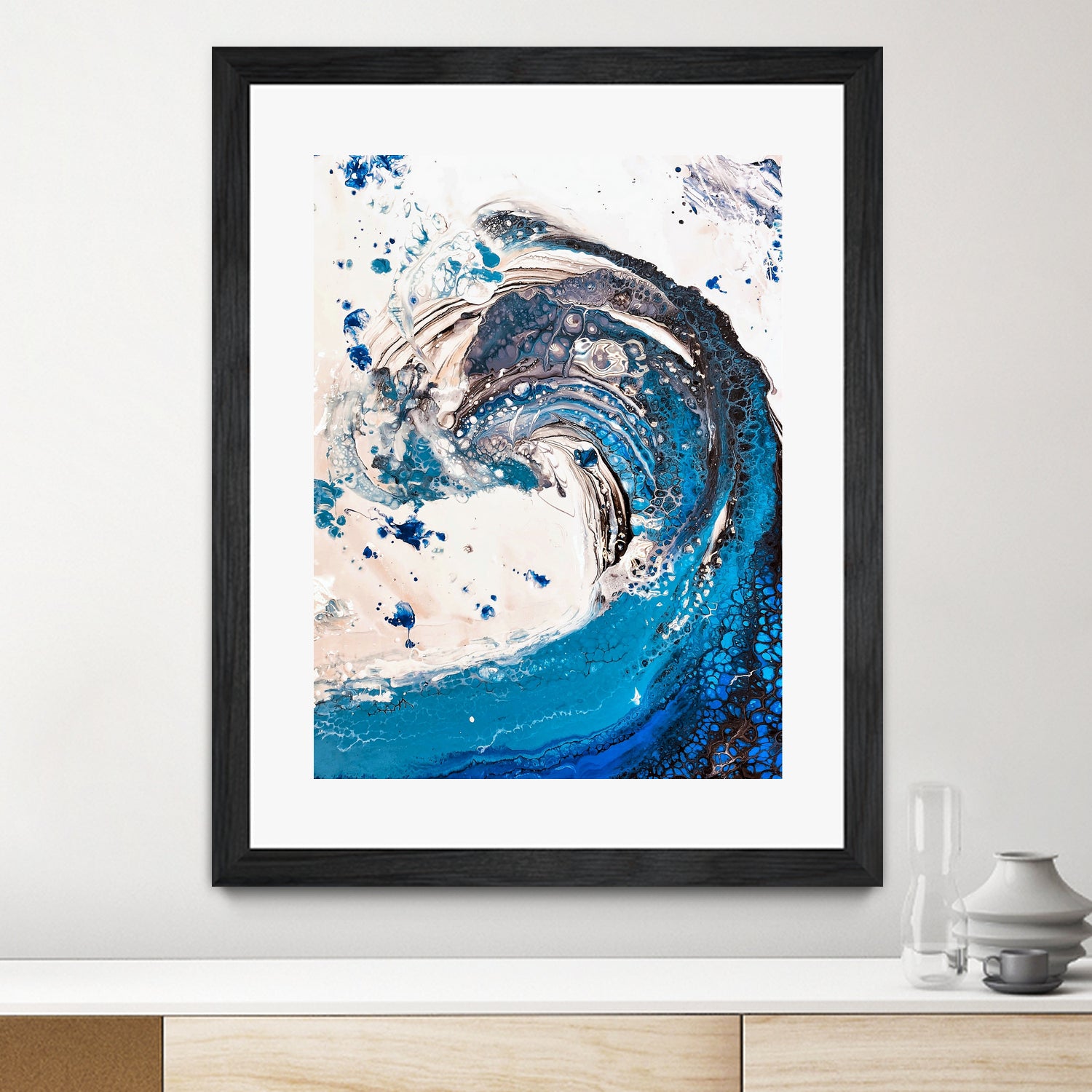 Crazy Wave - Art Print by Anda Bieza | GIANT ART