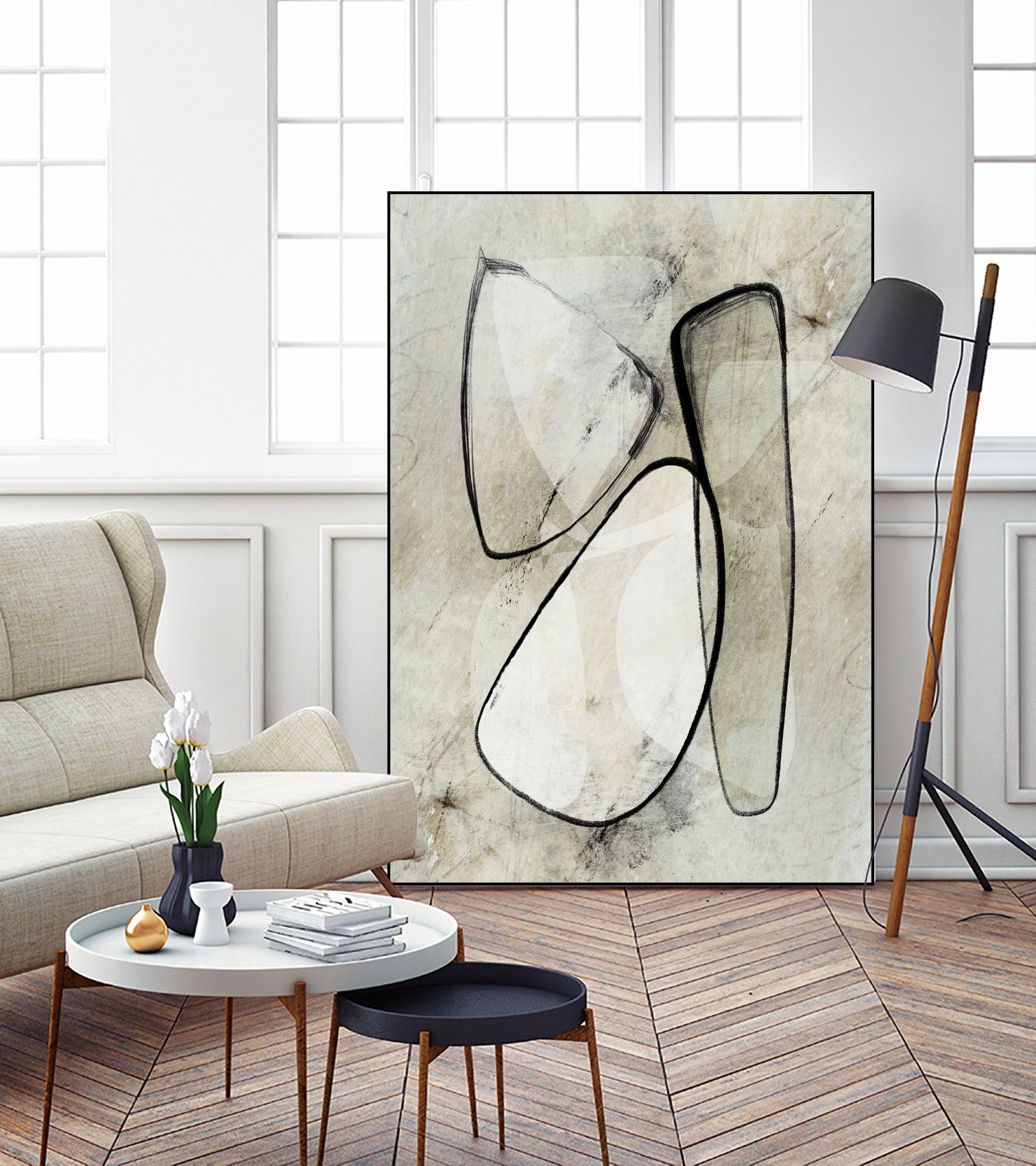 Waiting by Dan Hobday on GIANT ART - sketch abstract sketch