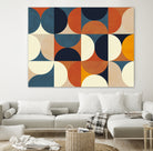 Geometry New12 Marron by Ana Rut Bre on GIANT ART - abstract abstract