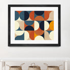 Geometry New12 Marron by Ana Rut Bre on GIANT ART - abstract abstract