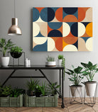 Geometry New12 Marron by Ana Rut Bre on GIANT ART - abstract abstract