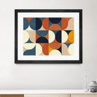 Geometry New12 Marron by Ana Rut Bre on GIANT ART - abstract abstract