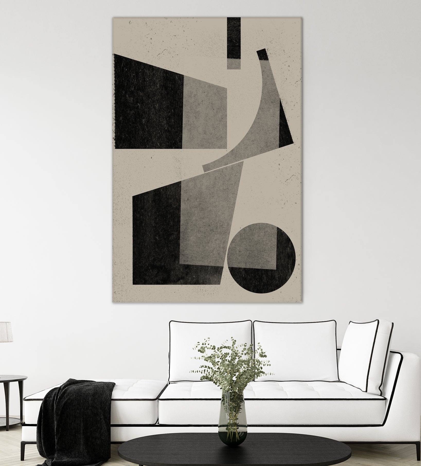 Geometric Harmony by THE MIUUS STUDIO on GIANT ART - watercolor abstract art