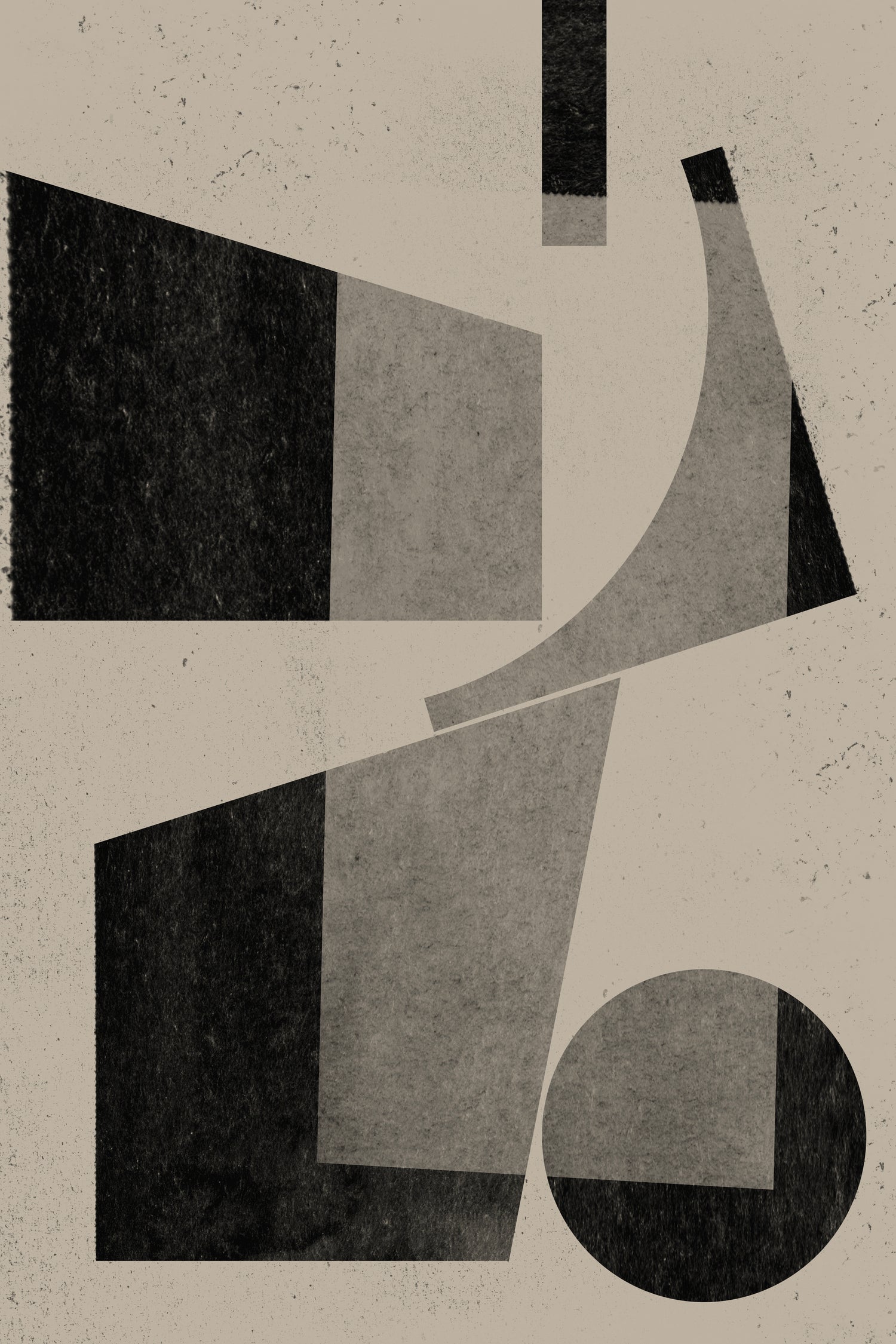 Geometric Harmony by THE MIUUS STUDIO on GIANT ART - watercolor abstract art