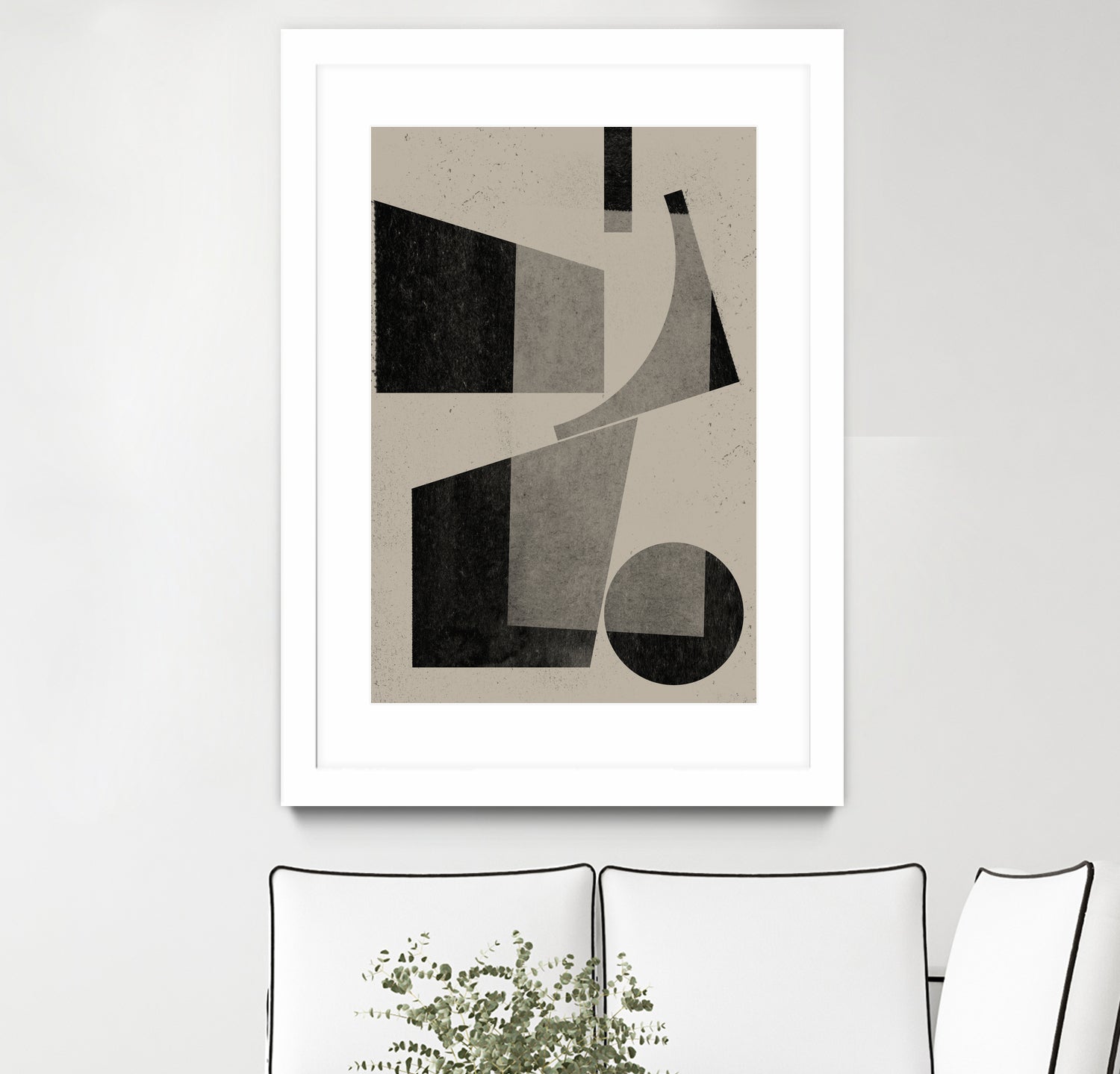 Geometric Harmony by THE MIUUS STUDIO on GIANT ART - watercolor abstract art