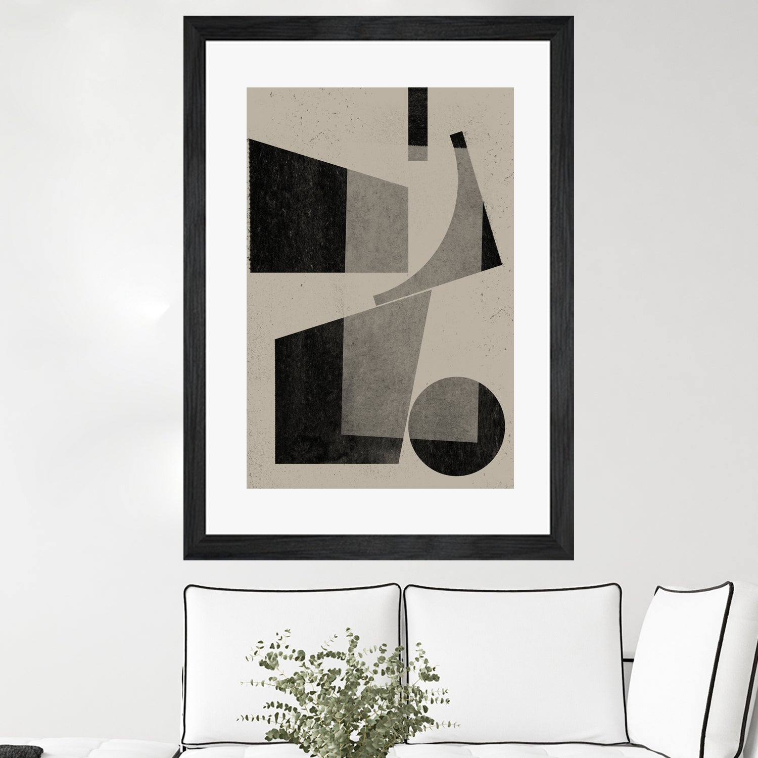 Geometric Harmony by THE MIUUS STUDIO on GIANT ART - watercolor abstract art
