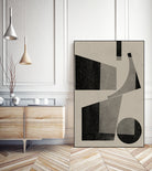 Geometric Harmony by THE MIUUS STUDIO on GIANT ART - watercolor abstract art