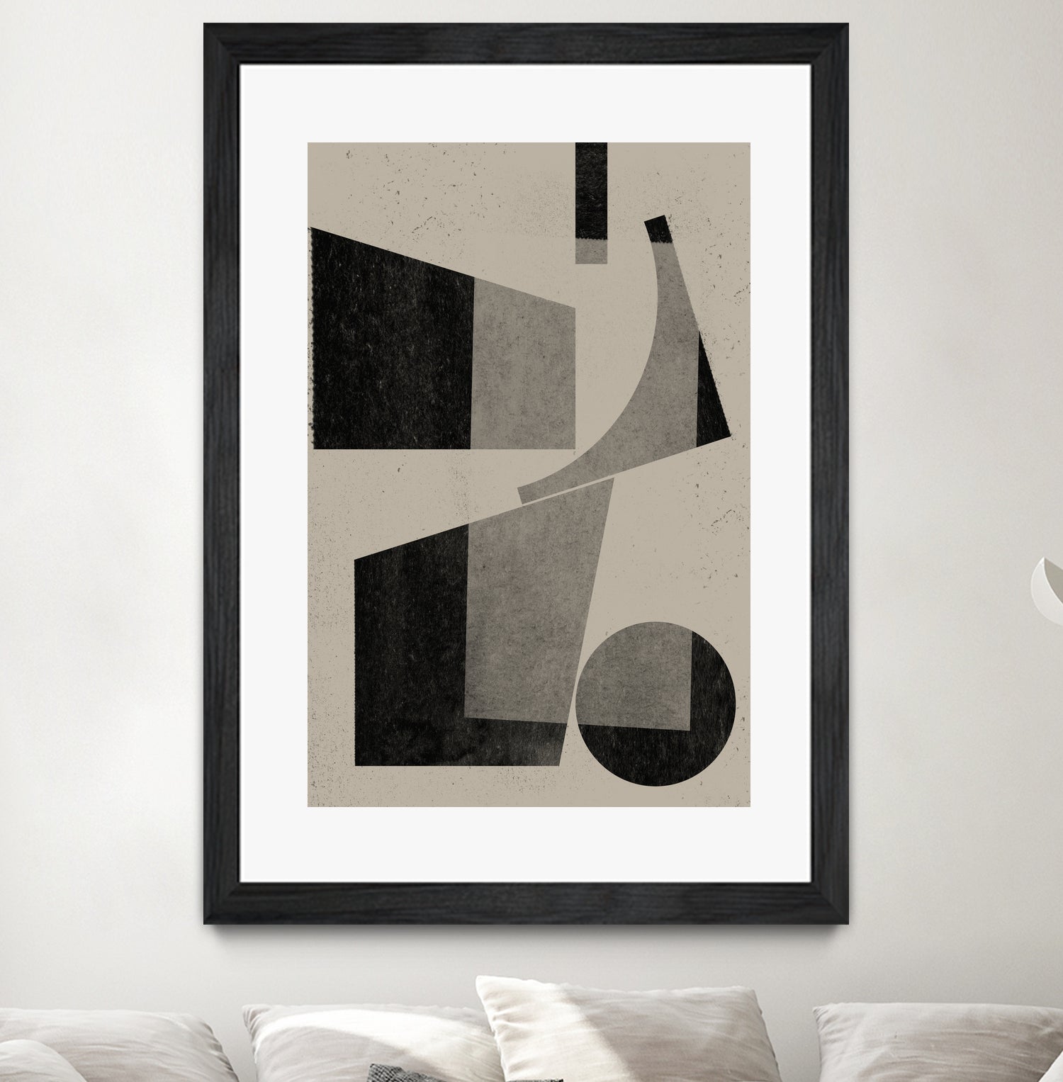 Geometric Harmony by THE MIUUS STUDIO on GIANT ART - watercolor abstract art