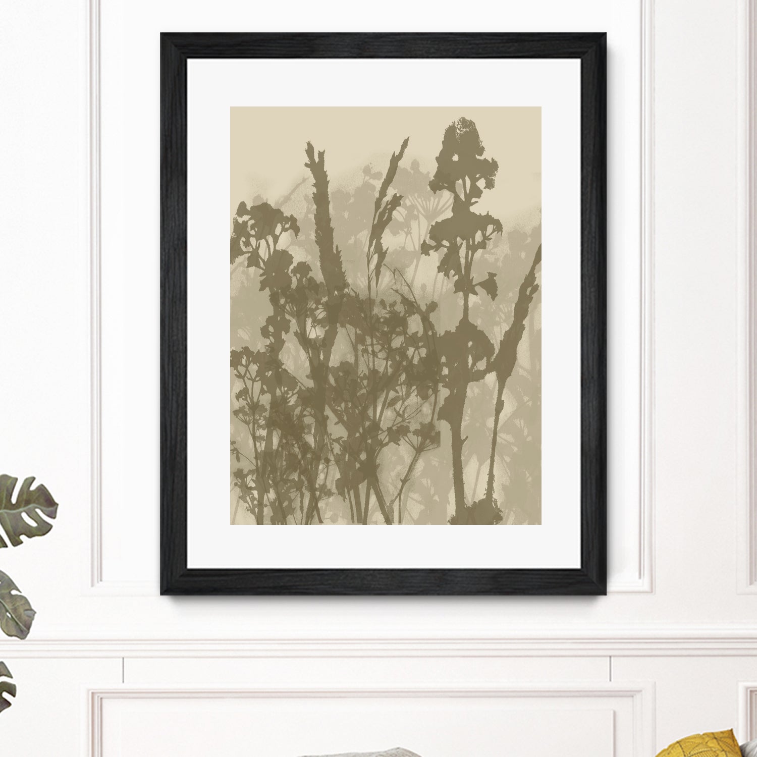 Misty Meadow. Abstract Botanical Art No.10 by Dina Dankers on GIANT ART - 5000 illustration