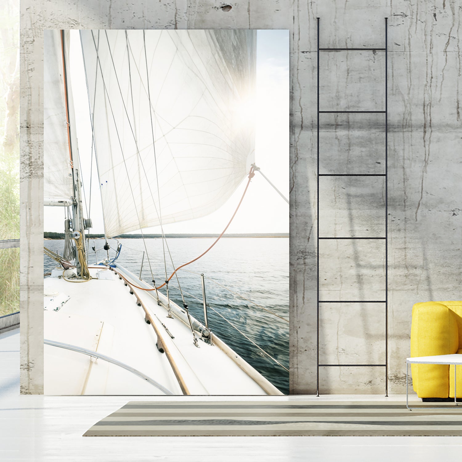 Sale Away by Kathrin Pienaar on GIANT ART - still life ship