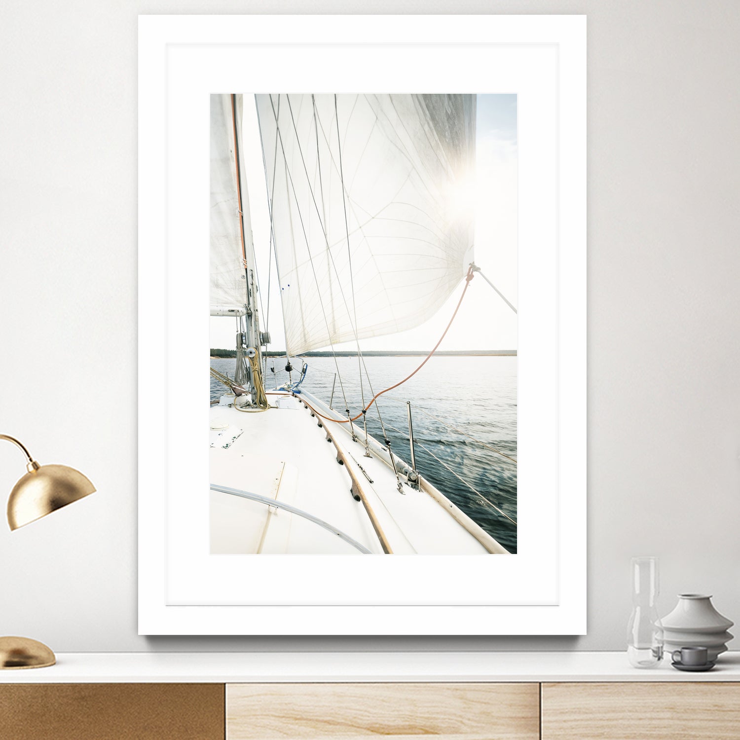 Sale Away by Kathrin Pienaar on GIANT ART - still life ship