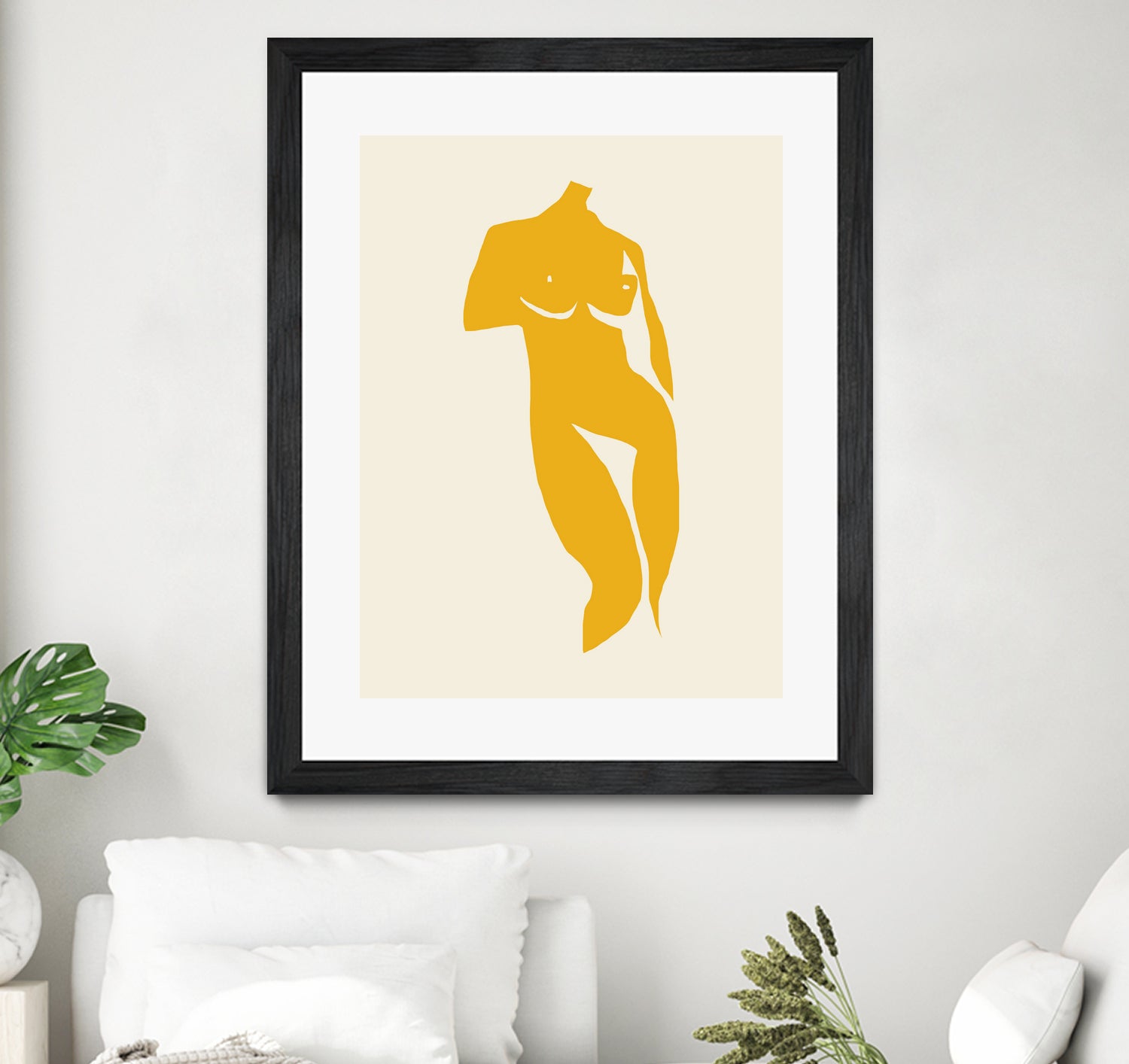 Silhouette Grace by Little Dean on GIANT ART - modern art figurative modern art