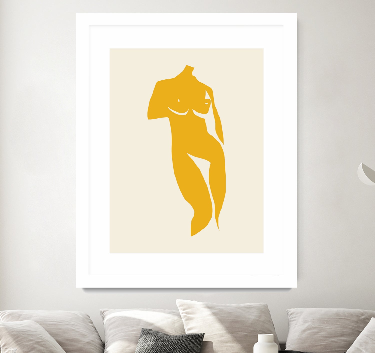 Silhouette Grace by Little Dean on GIANT ART - modern art figurative modern art