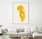 Silhouette Grace by Little Dean on GIANT ART - modern art figurative modern art