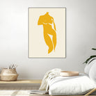 Silhouette Grace by Little Dean on GIANT ART - modern art figurative modern art