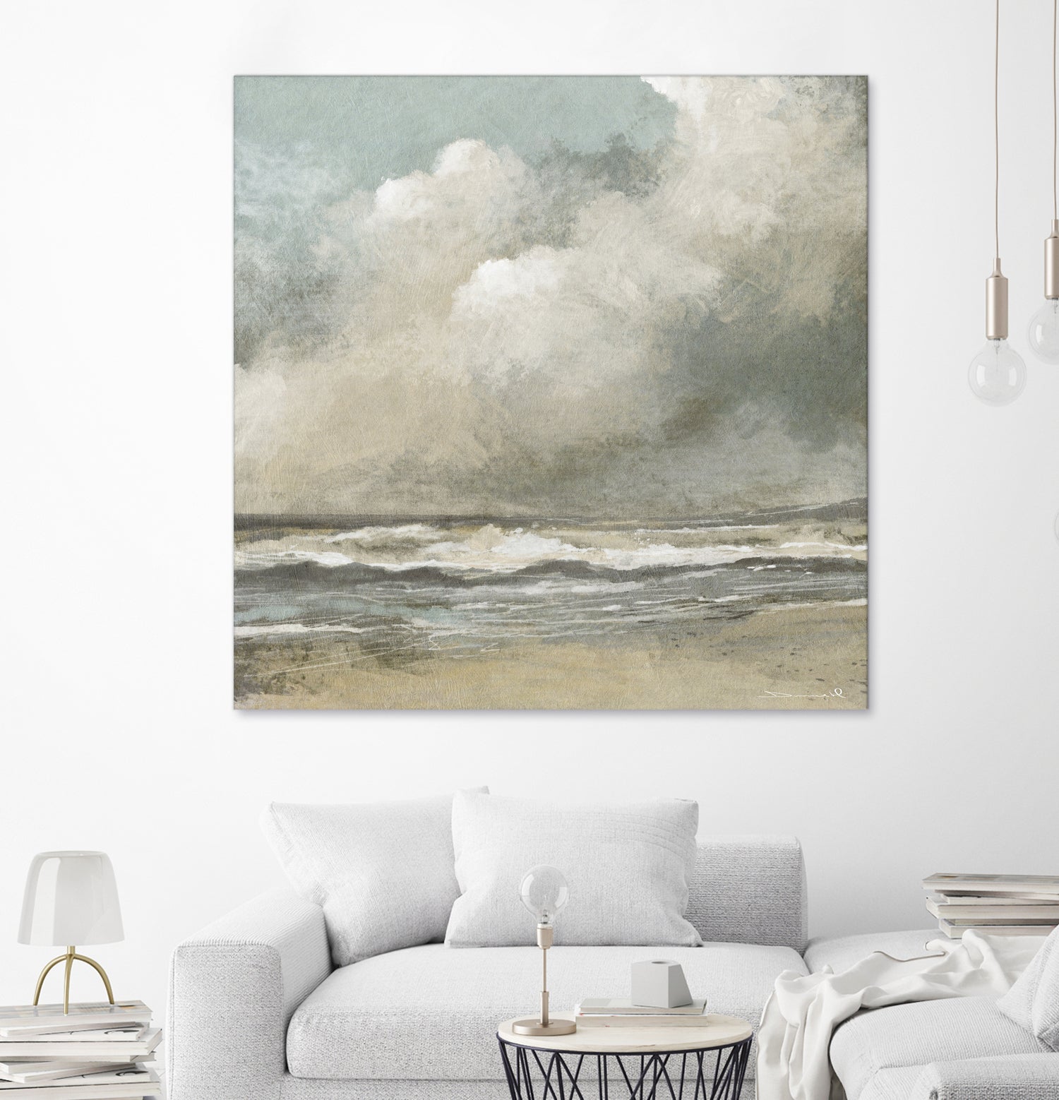 Misty Beach by Dan on GIANT ART - hobday