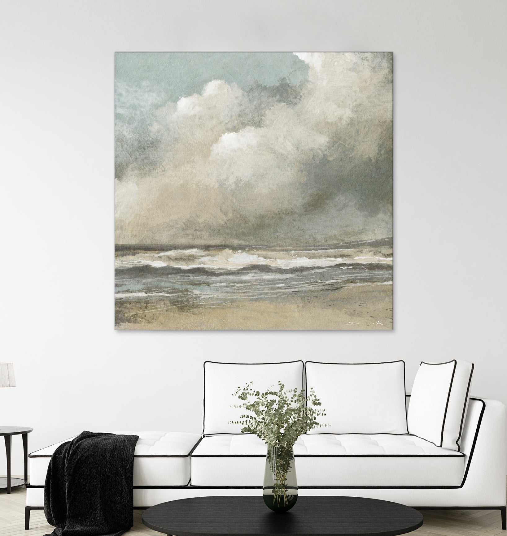 Misty Beach by Dan on GIANT ART - hobday