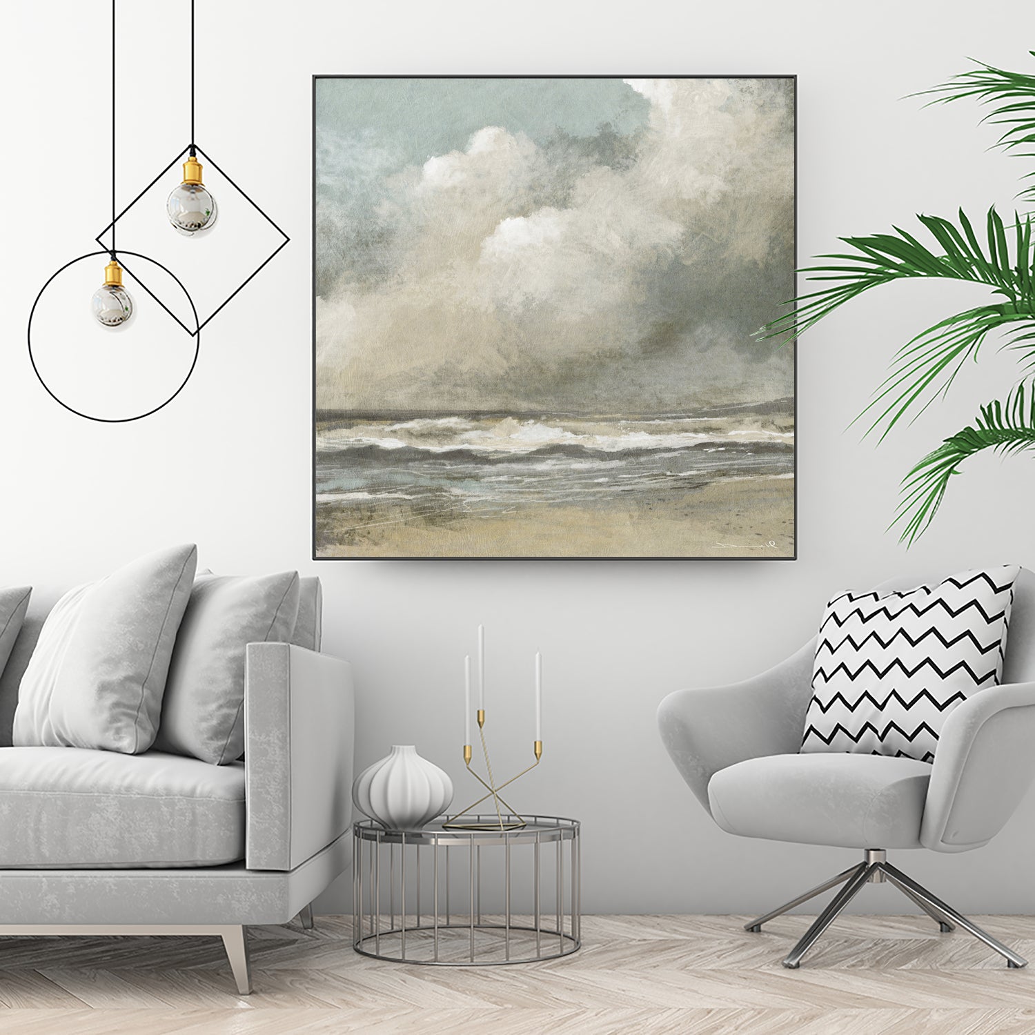 Misty Beach by Dan on GIANT ART - hobday