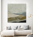 Unseen Landscape by Dan Hobday on GIANT ART - bown abstract ananpainted