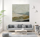 Unseen Landscape by Dan Hobday on GIANT ART - bown abstract ananpainted