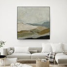 Unseen Landscape by Dan Hobday on GIANT ART - bown abstract ananpainted