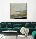 Unseen Landscape by Dan Hobday on GIANT ART - bown abstract ananpainted