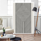 Geometric Echoes by THE MIUUS STUDIO on GIANT ART - 7200 illustration