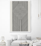 Geometric Echoes by THE MIUUS STUDIO on GIANT ART - 7200 illustration
