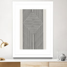 Geometric Echoes by THE MIUUS STUDIO on GIANT ART - 7200 illustration