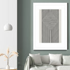 Geometric Echoes by THE MIUUS STUDIO on GIANT ART - 7200 illustration