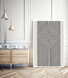 Geometric Echoes by THE MIUUS STUDIO on GIANT ART - 7200 illustration