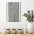 Geometric Echoes by THE MIUUS STUDIO on GIANT ART - 7200 illustration