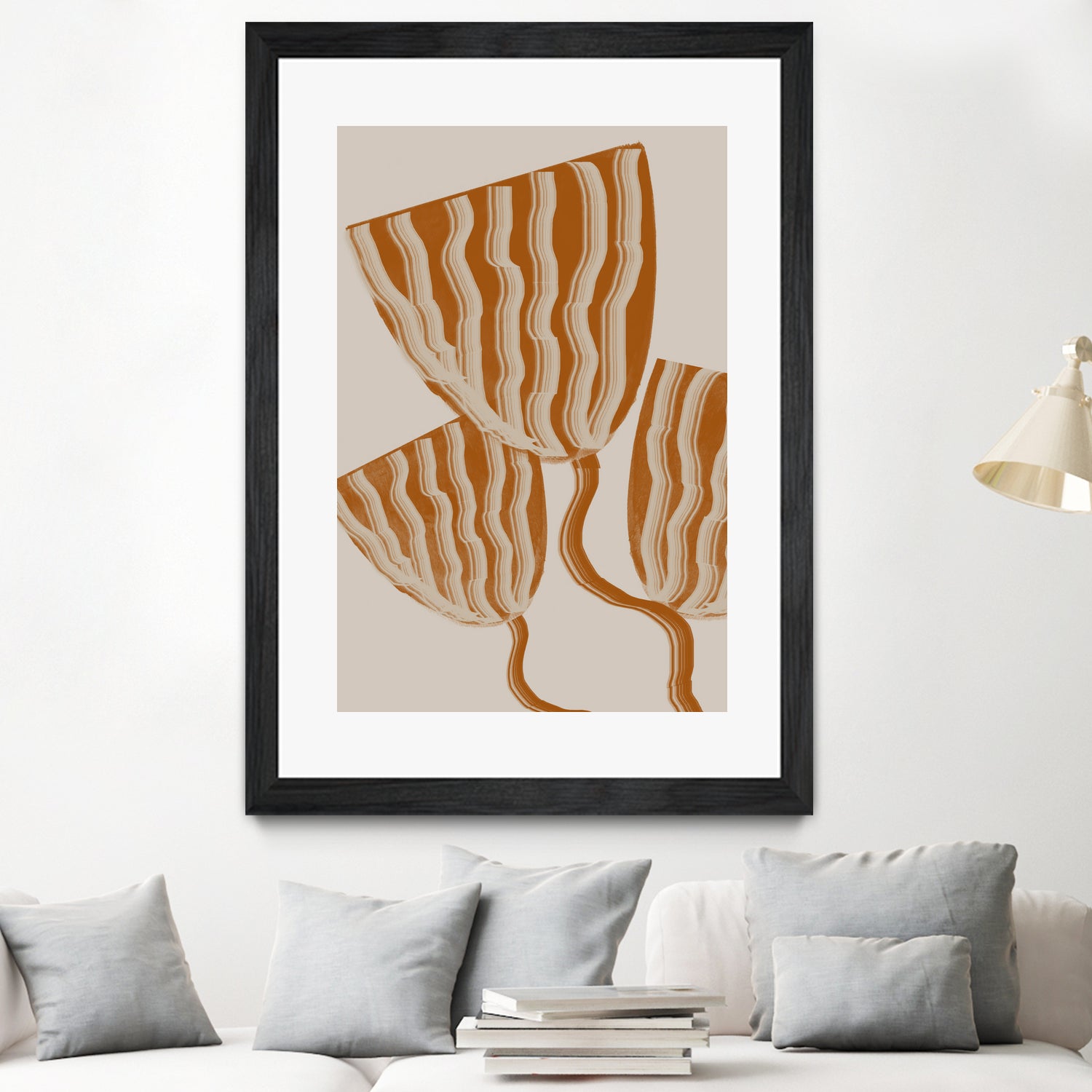 Modern Flowers by THE MIUUS STUDIO on GIANT ART - botanical flower 