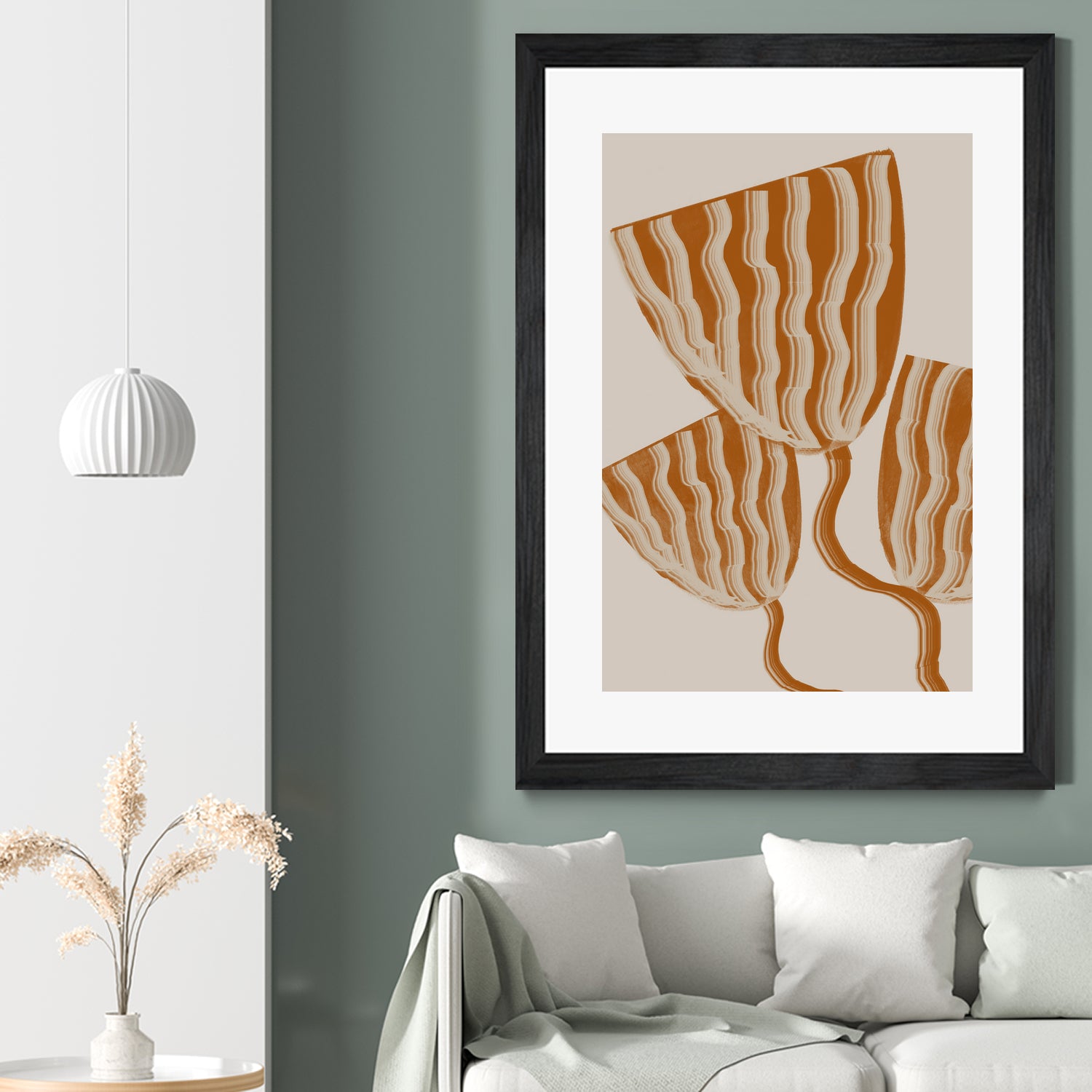 Modern Flowers by THE MIUUS STUDIO on GIANT ART - botanical flower 