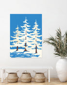 Harz Winter Trees by Rosi Feist on GIANT ART - nature and landscapes christmas tree