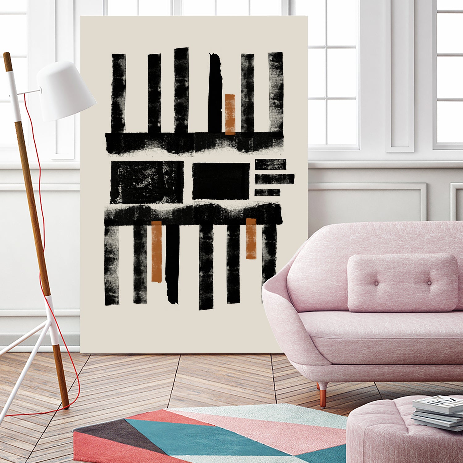 Geometric Rhythm by THE MIUUS STUDIO on GIANT ART - abstract modern