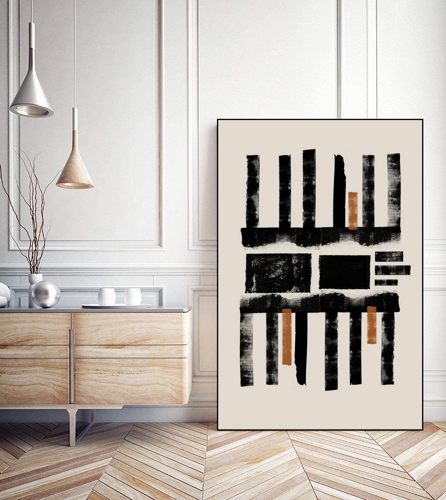 Geometric Rhythm by THE MIUUS STUDIO on GIANT ART - abstract modern