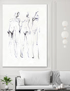 Figure Study 00 by Joshua Hoskins on GIANT ART - line art line art