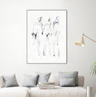 Figure Study 00 by Joshua Hoskins on GIANT ART - line art line art