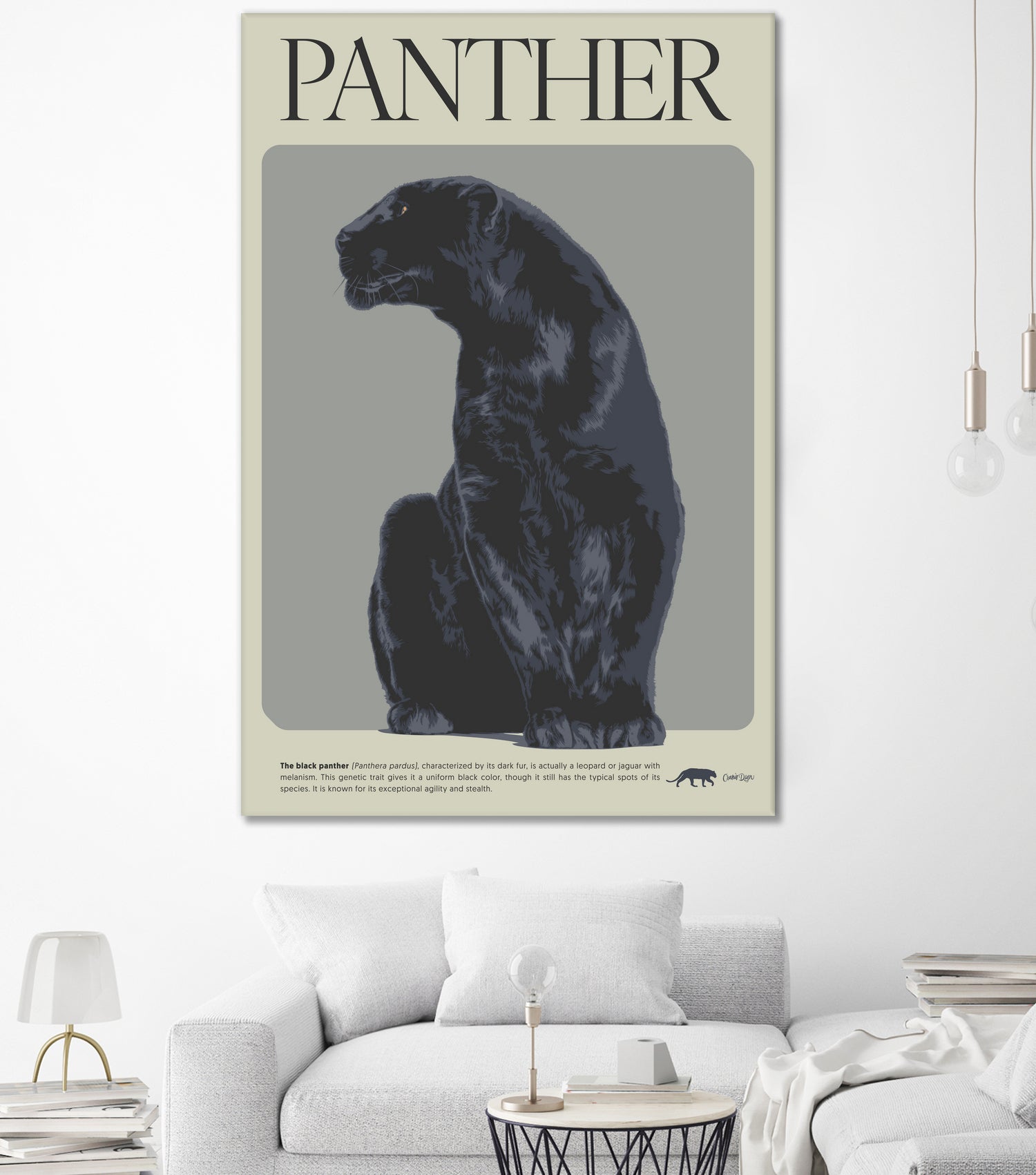 PANTHER by Cranio Dsgn / on GIANT ART - animals pets