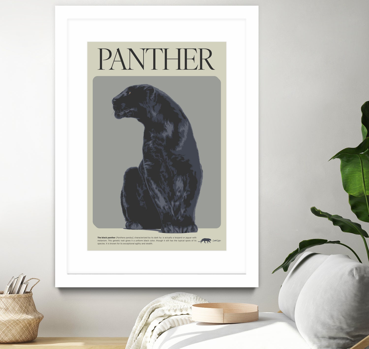 PANTHER by Cranio Dsgn / on GIANT ART - animals pets