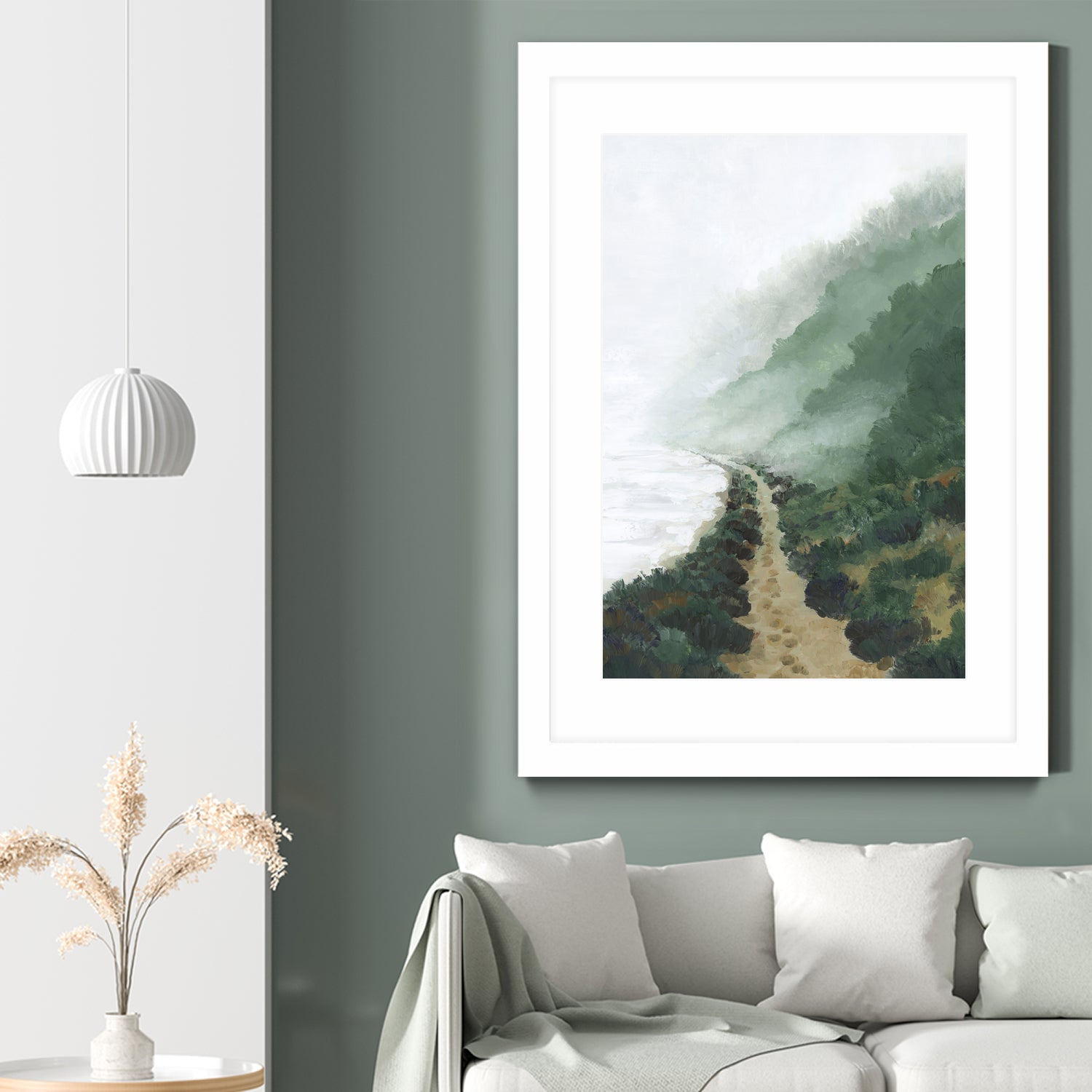 Edge in the fog by Rosana Laiz Blursbyai on GIANT ART - landscape landscape