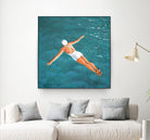 High Diver Above Water by Sarah Morrissette on GIANT ART - landscape woman