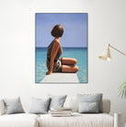 Sea View by Sarah Morrissette on GIANT ART - figuative looking away