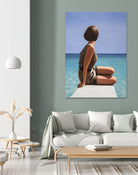 Sea View by Sarah Morrissette on GIANT ART - figuative looking away