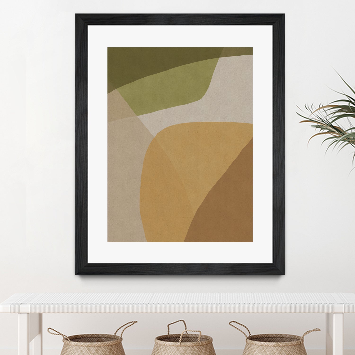 Echoe by Dan Hobday on GIANT ART - abstract beige