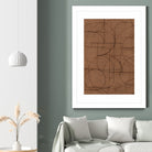 Curved 1 by Dan Hobday on GIANT ART - abstract pattern