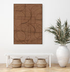 Curved 1 by Dan Hobday on GIANT ART - abstract pattern