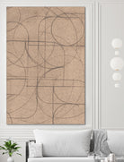 Curved 2 by Dan Hobday on GIANT ART - abstract pattern