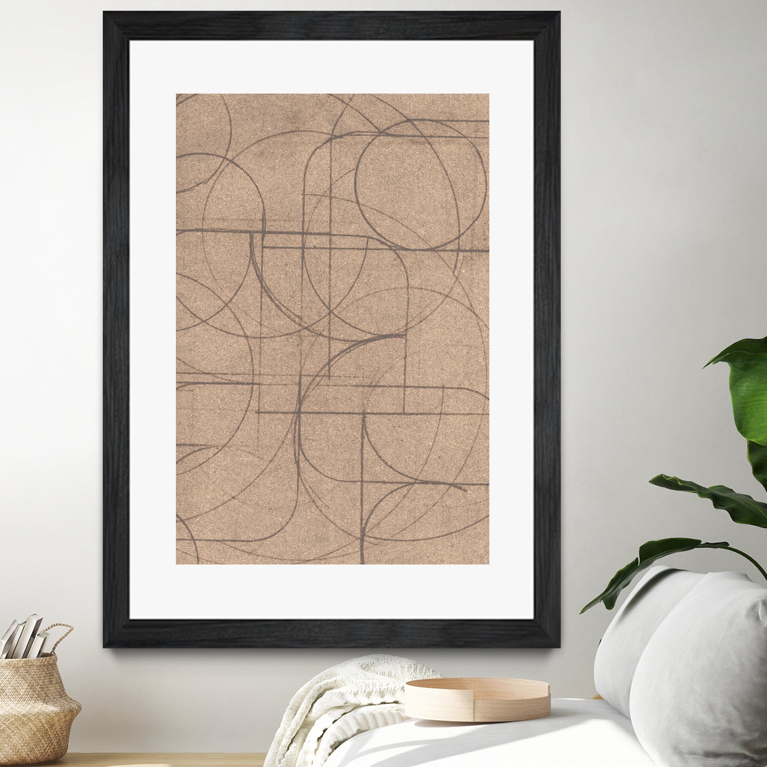 Curved 2 by Dan Hobday on GIANT ART - abstract pattern